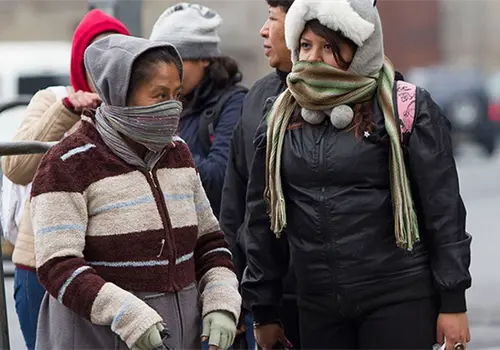 Frente fr&iacute;o 29 sigue dejando bajas temperaturas en el pa&iacute;s