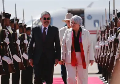 Canciller De la Fuente recibe a Mary Simon