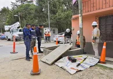 Vecinos inconformes por instalaci&oacute;n de v&aacute;lvula de agua