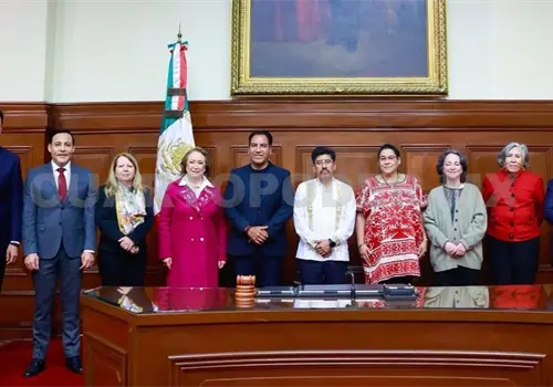 Se re&uacute;ne ERA con ministras y ministros de la SCJN