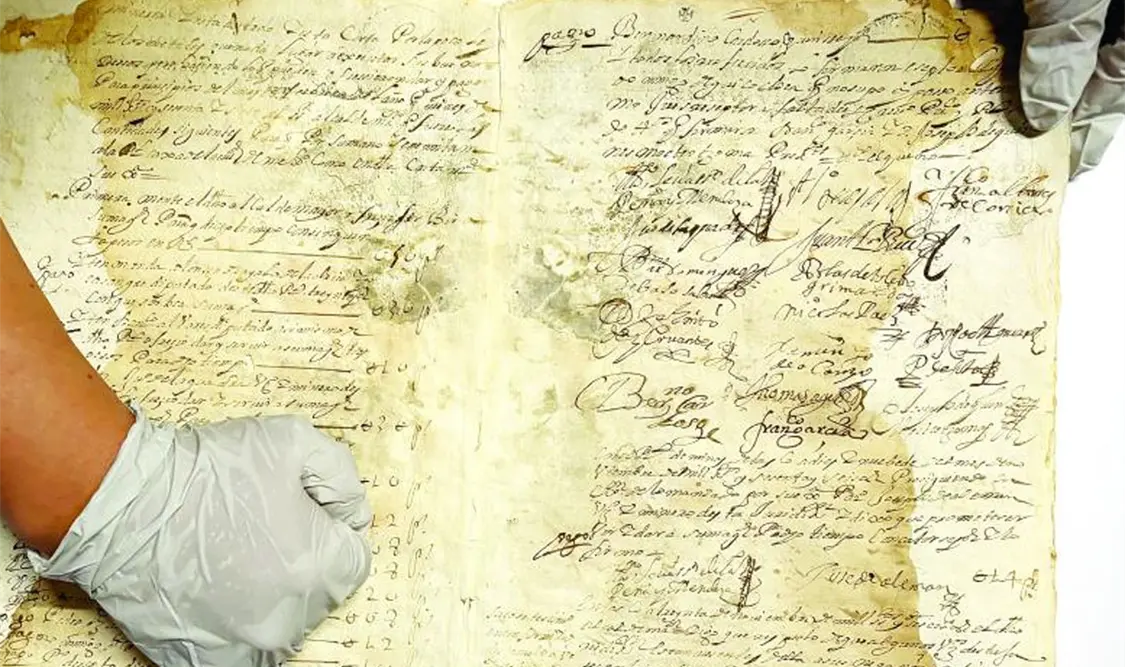 No existe un registro detallado de los más de 400 mil documentos resguardados en 755 cajas en la Exhacienda El Chorrillo. Cortesía