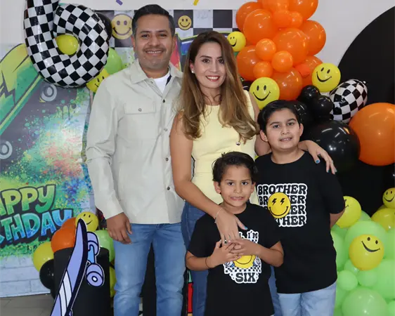 Juan Pablo cumplió años