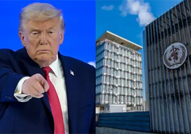 Formaliza EE. UU. su salida de la OMS Formaliza EE. UU. su salida de la OMS