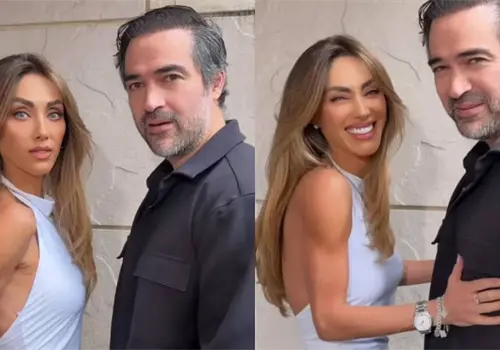 Anahí y Alfonso se reencuentran Anahí y Alfonso se reencuentran