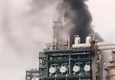 Reportan incendio en refinería Olmeca Reportan incendio en refinería Olmeca