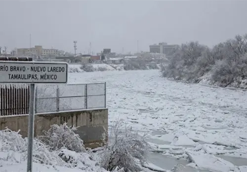 Tormenta invernal congela a México Tormenta invernal congela a México