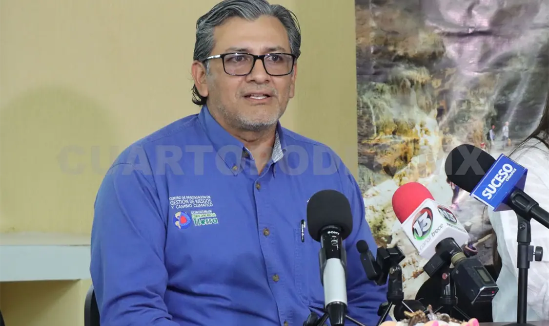 Emmanuel Díaz Nigenda, investigador del IIGERCC. Diego Pérez / CP