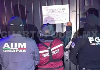 Suspenden centro nocturno por incumplir normatividad Suspenden centro nocturno por incumplir normatividad