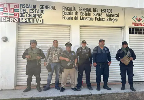 Operativo interinstitucional Cero Impunidad