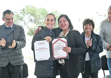 Negociamos, pero nunca nos subordinamos: Claudia Negociamos, pero nunca nos subordinamos: Claudia