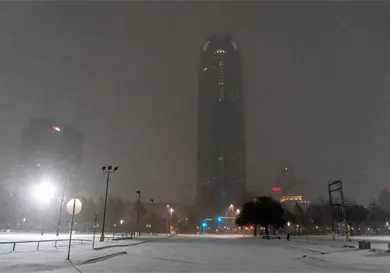 Ciudades de EE. UU. est&aacute;n bajo el yugo del fr&iacute;o