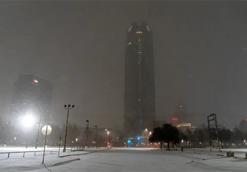 Ciudades de EE. UU. están bajo el yugo del frío Ciudades de EE. UU. están bajo el yugo del frío