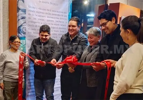 Inauguran exposici&oacute;n "Sonidos y silencios"