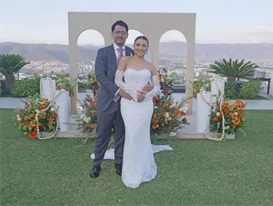 Carlos Gustavo y Abril Rub&iacute;