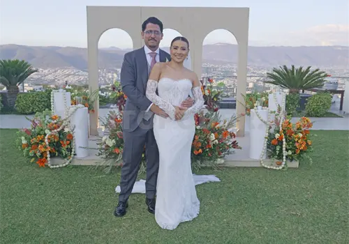 Carlos Gustavo y Abril Rub&iacute;