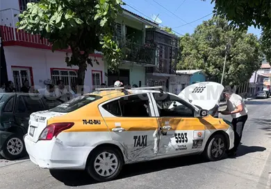 Carambola en el barrio Tzocotumbak; un herido Carambola en el barrio Tzocotumbak; un herido