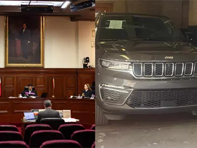 Ministros hablan de pol&eacute;mica por camionetas blindadas