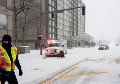 Tormenta polar deja hasta el momento 18 muertos Tormenta polar deja hasta el momento 18 muertos