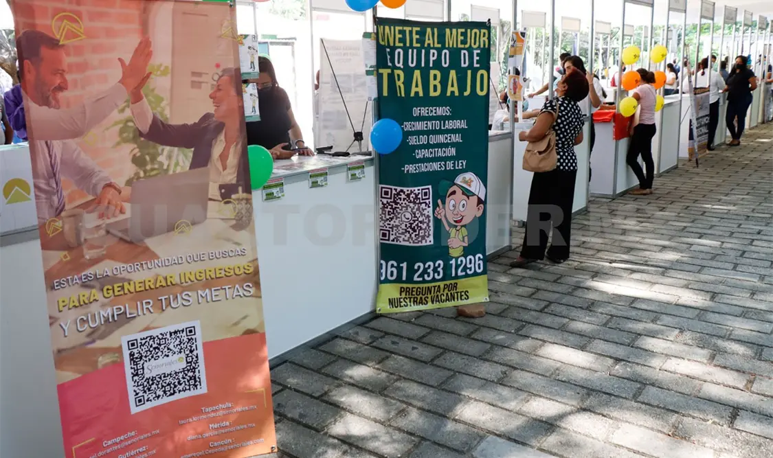 Durante las tres ediciones de 2025 mas del 40 % de las personas se vincularon con empresas del sector privado. Diego Pérez / CP