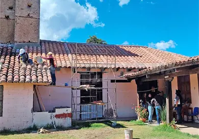 Restauran el templo de San Francisco Restauran el templo de San Francisco