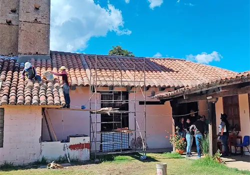 Restauran el templo de San Francisco Restauran el templo de San Francisco