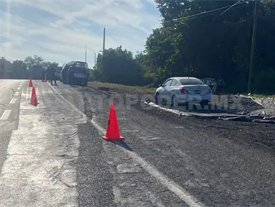 Colisionan por alcance en la Curva del Diablo Colisionan por alcance en la Curva del Diablo