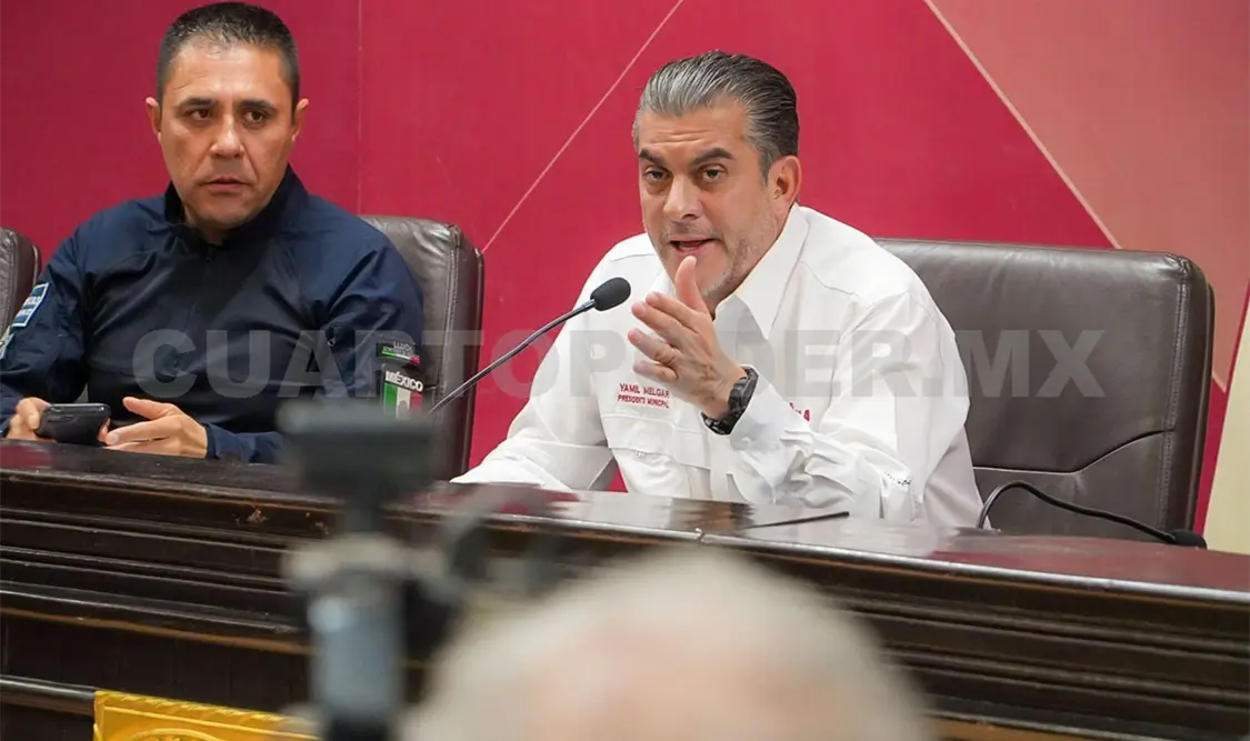 El alcalde subrayó que se continúa trabajando para que Tapachula sea una ciudad más segura y en paz. CP