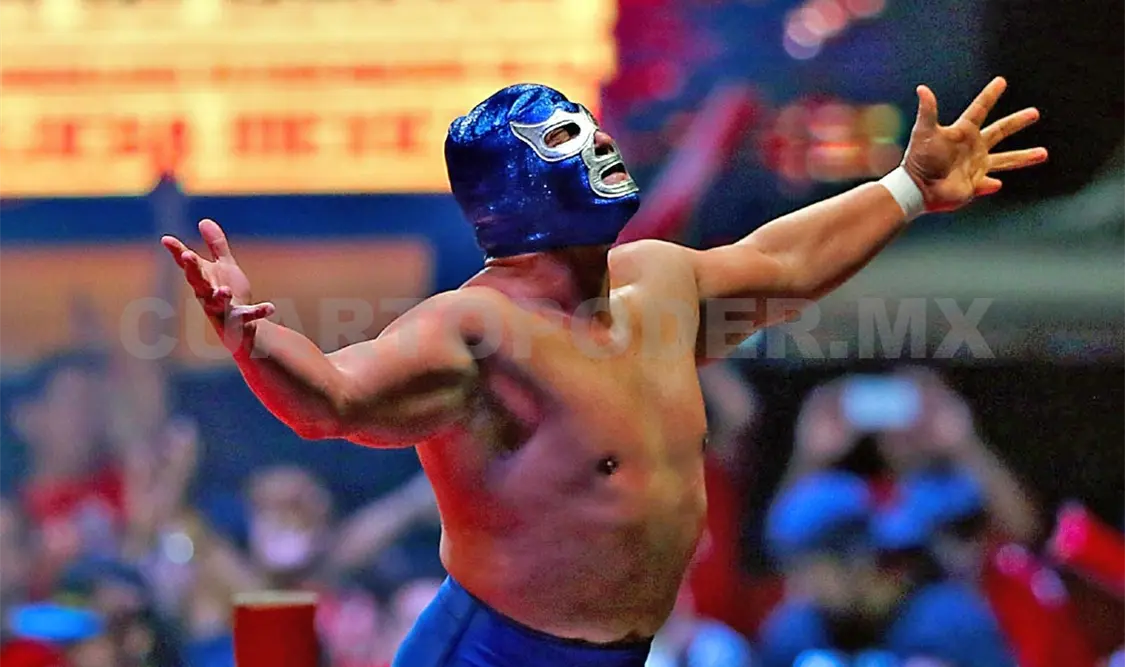 Blue Demon Jr. encabezará la función del 15 de febrero en el Centro Deportivo Roma. Cortesía