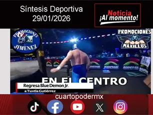 S&iacute;ntesis Deportiva 29 01 2026