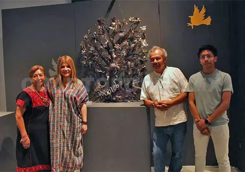 Inauguran exposición de metalistería Inauguran exposición de metalistería
