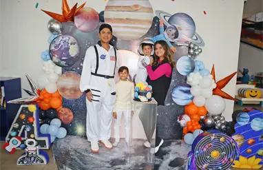 Aldo cumple a&ntilde;os en el espacio