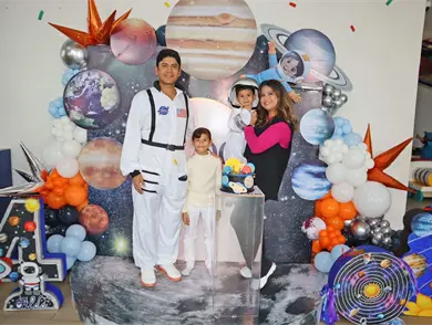 Aldo cumple a&ntilde;os en el espacio