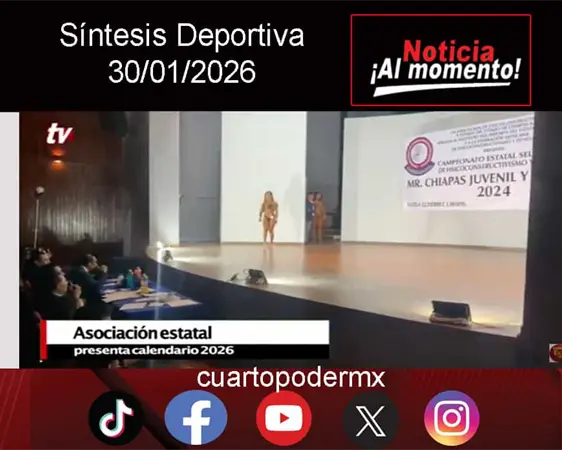 Síntesis Deportiva 30 01 2026 Síntesis Deportiva 30 01 2026