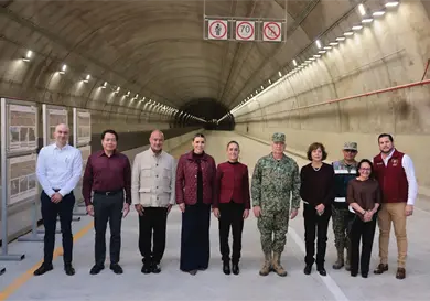 Sheinbaum inaugura primera etapa del viaducto Sheinbaum inaugura primera etapa del viaducto