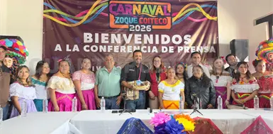 Presentan Carnaval Zoque Coiteco 2026 Presentan Carnaval Zoque Coiteco 2026