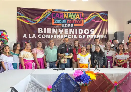 Presentan Carnaval Zoque Coiteco 2026