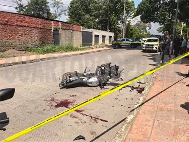 Encontronazo de motos salda con dos malheridos