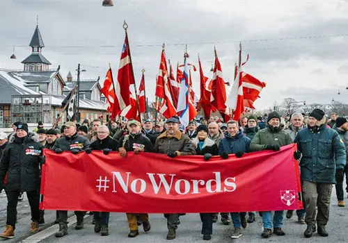 Marcha silenciosa en Dinamarca contra Trump Marcha silenciosa en Dinamarca contra Trump