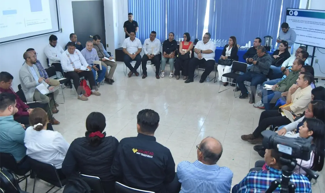 La jornada de cierre se realizó de manera presencial en la Sala de Usos Múltiples del citado Tribunal. Cortesía