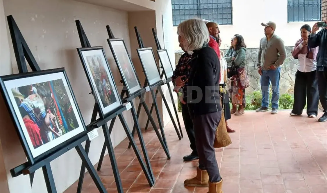 Este fin de semana fue inaugurada la muestra fotográfica en Zinacantán. Manuel Martínez / CP