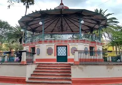 Reabrirán kiosco del parque de SCLC Reabrirán kiosco del parque de SCLC