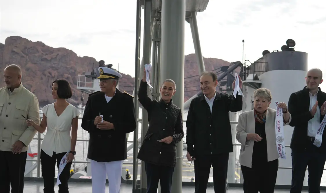 Sheinbaum Pardo resalt&oacute; la gira productiva que realiz&oacute; este fin de semana. Cortes&iacute;a