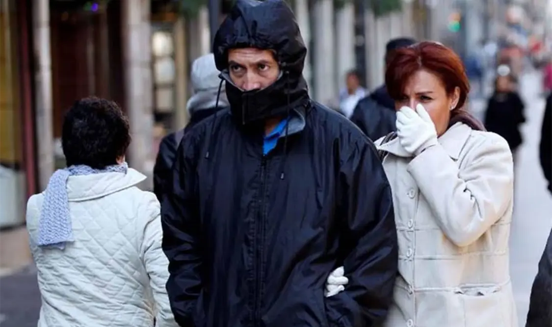 Por el descenso de temperatura, autoridades llaman a medidas de prevención. El Universal  