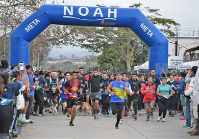 Atletas vencieron al fr&iacute;o en Berrioz&aacute;bal