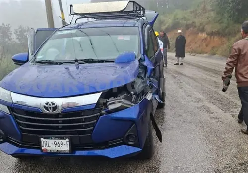 Aparatoso impacto deja varias personas heridas