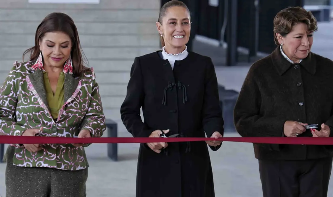 La mandataria encabezó el corte de listón en la estación Vasco de Quiroga. Cortesía