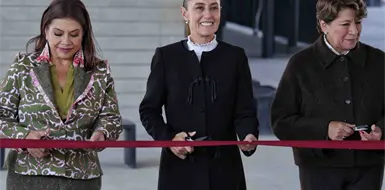 Inaugura Claudia último tramo de Tren Interurbano Inaugura Claudia último tramo de Tren Interurbano