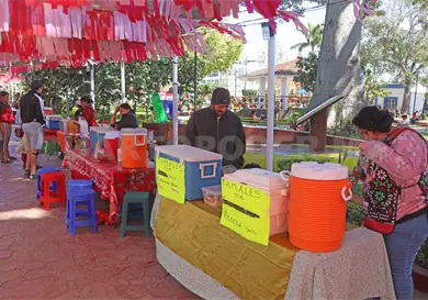 Realizan 5.&ordm; festival gastron&oacute;mico del tamal