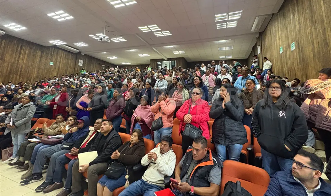 En la reunión estuvieron los habitantes del anexo 5 de Marzo. Jofiel Domínguez / CP