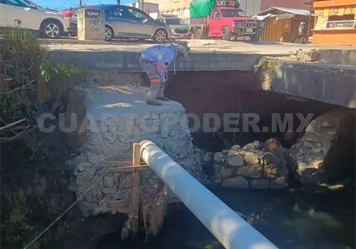 Buscan a "lomito" que cay&oacute; en el r&iacute;o